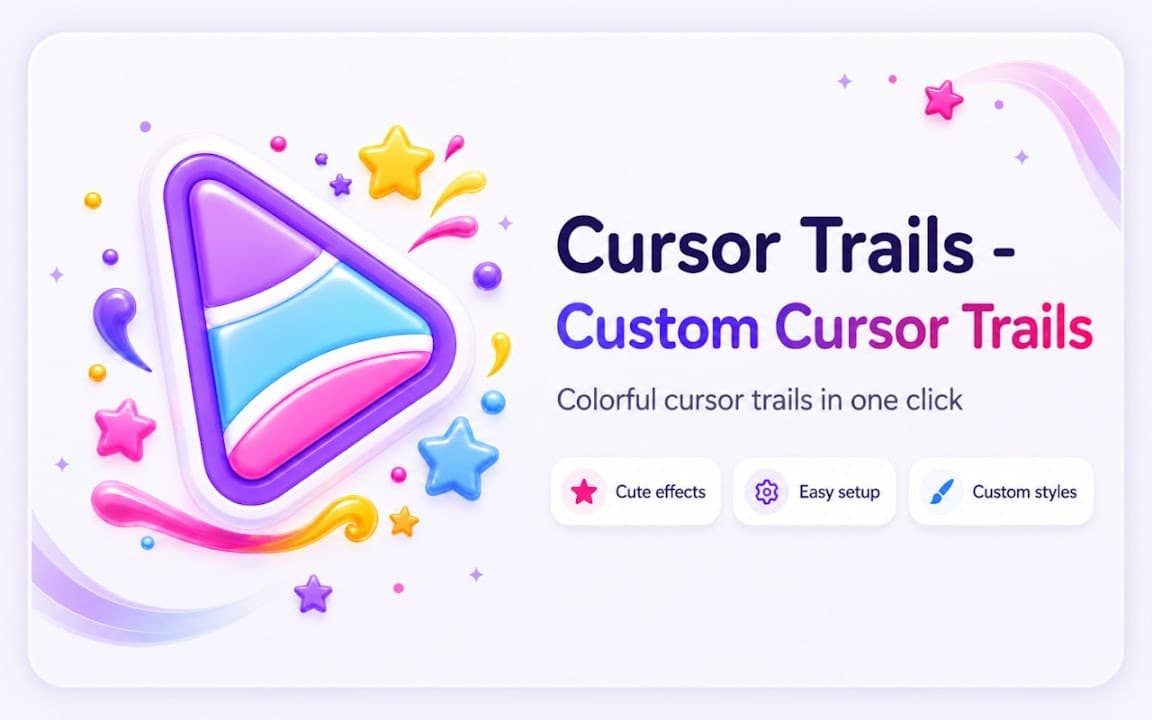 Cursor Trails - Sparkle screenshot 3