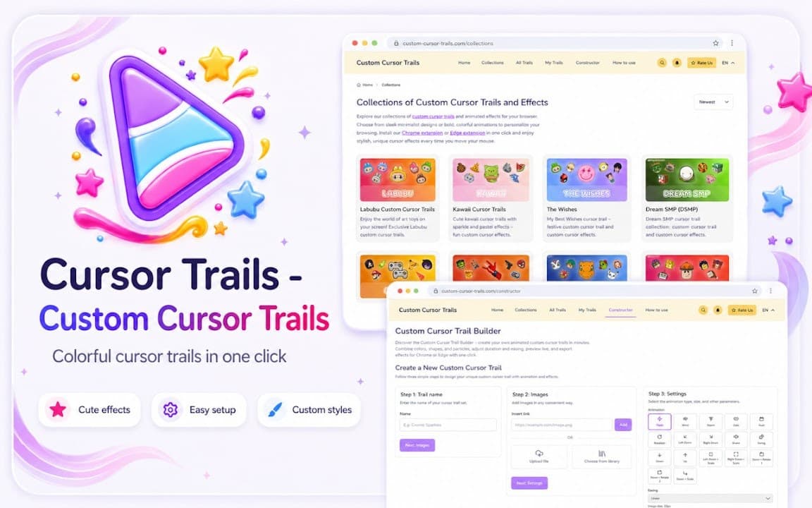 Cursor Trails - Sparkle screenshot 5