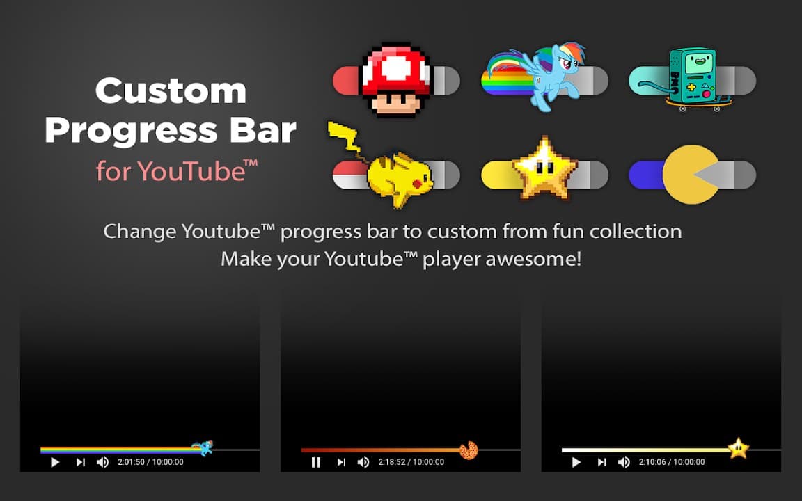 Custom Progress Bar for YouTube screenshot 3