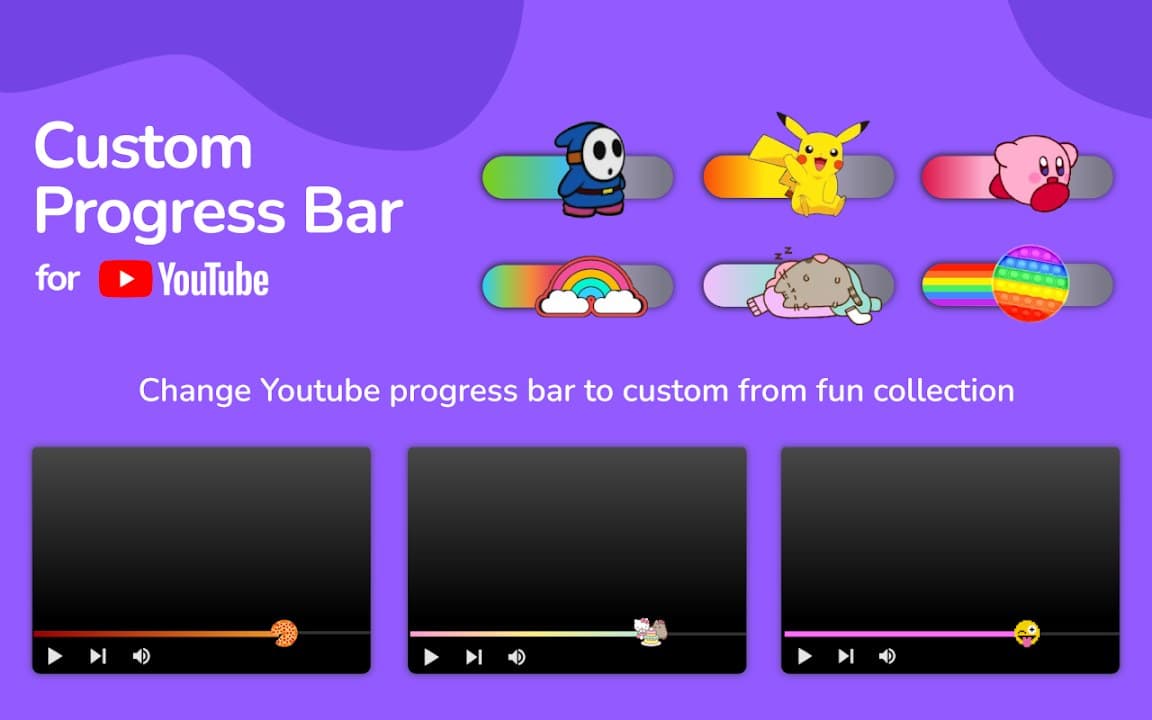 Custom Progress Bar for YouTube screenshot 5
