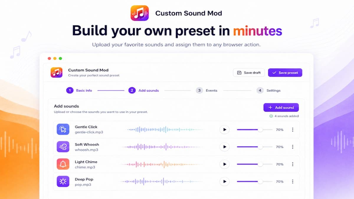 Custom Sound Mod