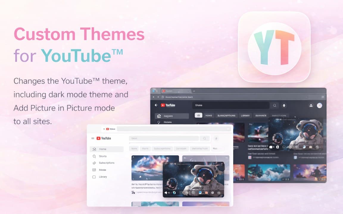 Custom Themes for YouTube screenshot 1