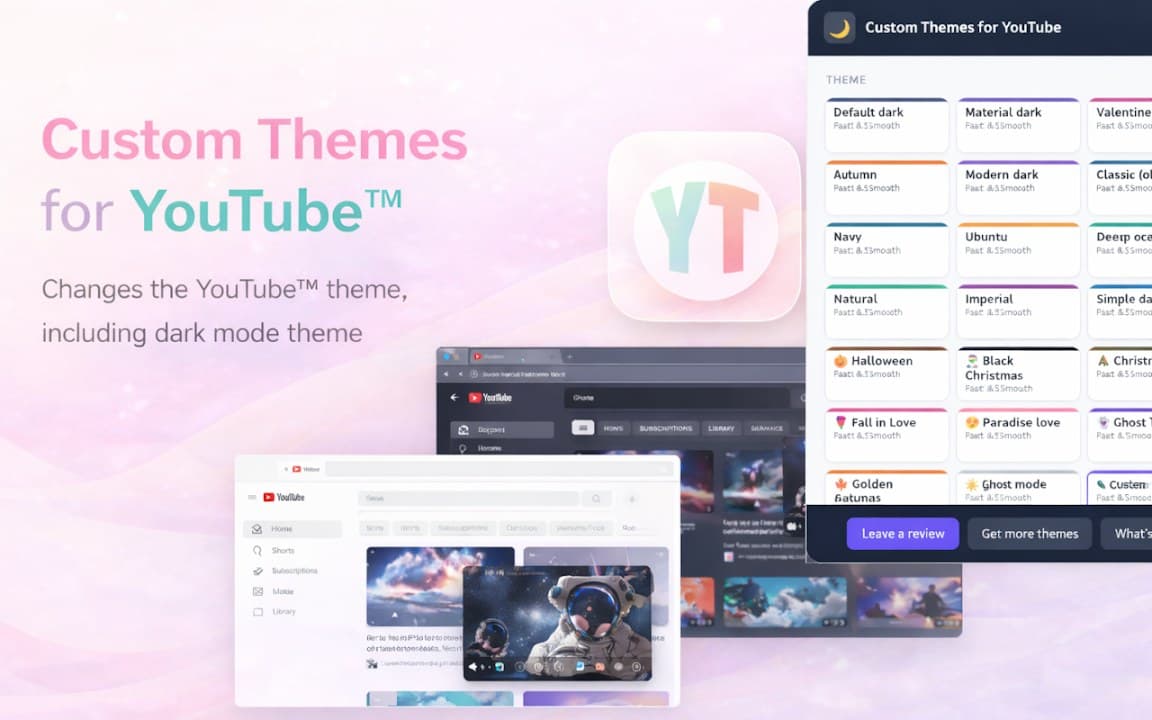 Custom Themes for YouTube screenshot 2