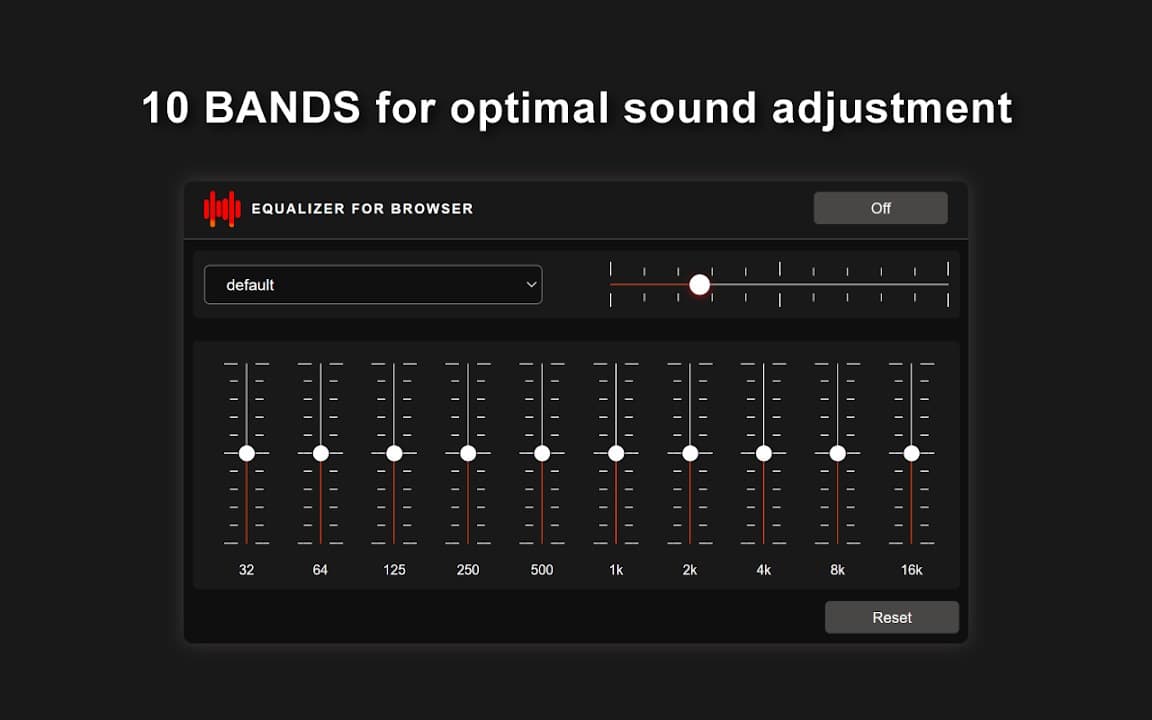 Equalizer for Browser screenshot 4