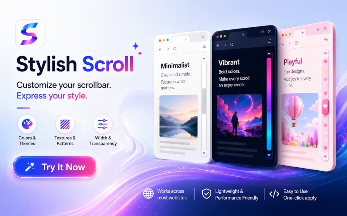 Stylish Scroll screenshot 1