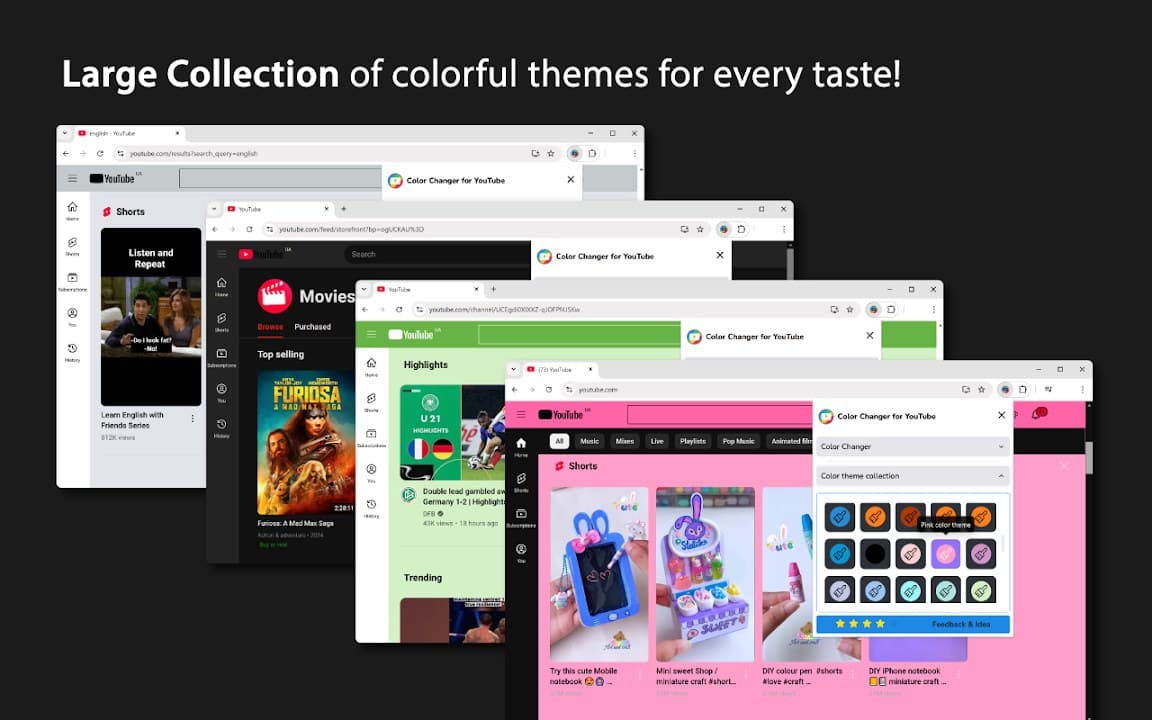 Theme Color Changer for YouTube screenshot 4