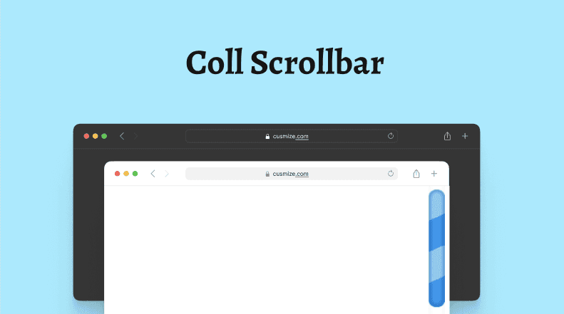 Cool Scrollbar - Stylish Modern UI - scrollbar style preview