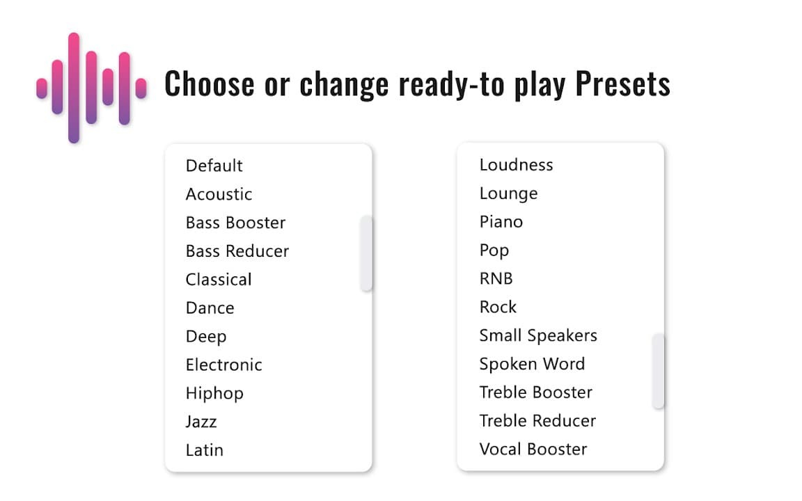 Audio Equalizer Amplifier screenshot 4