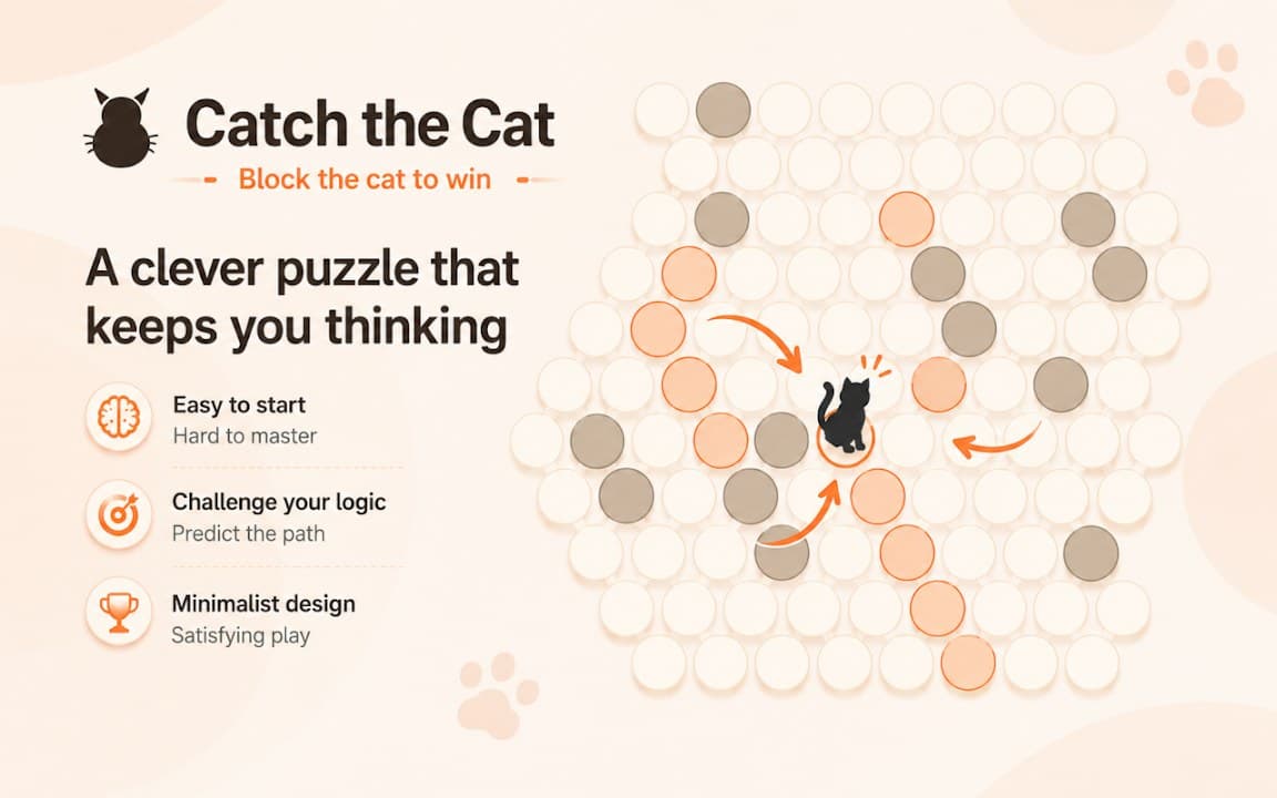 Catch the Cat Game screenshot 1