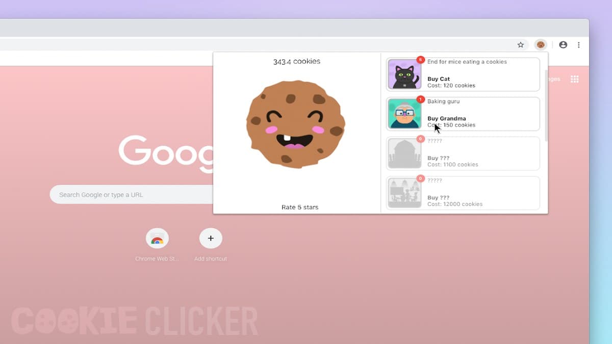Cookie Clicker preview