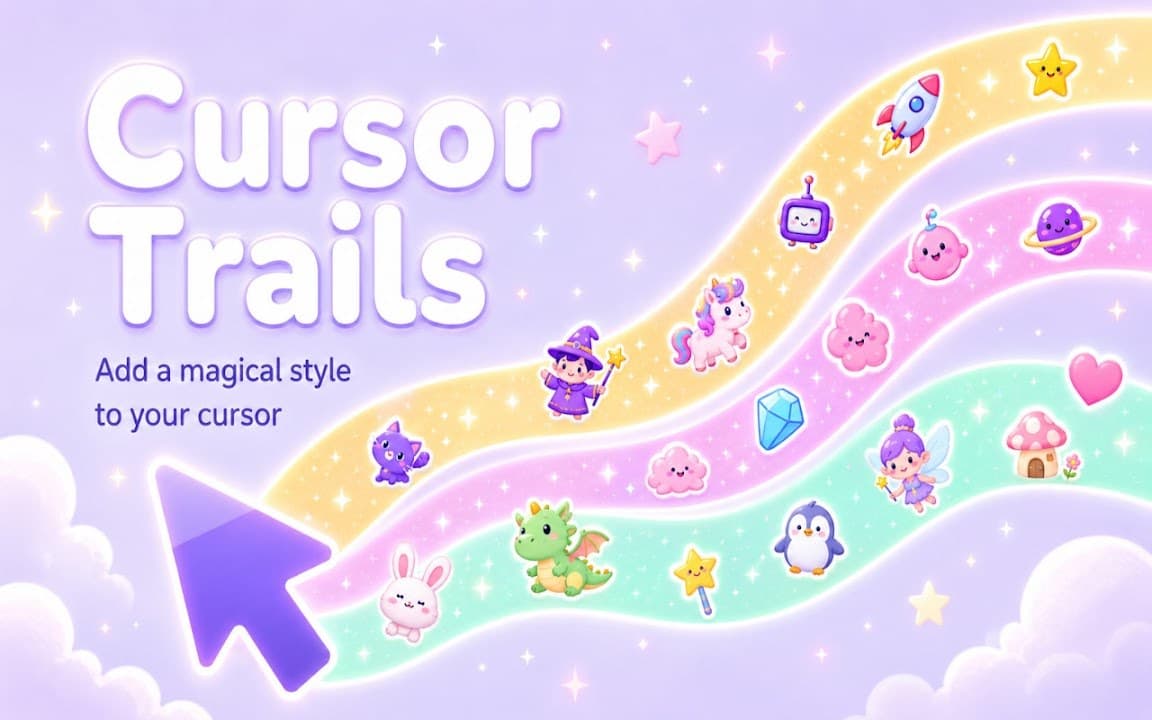 Cursor Trails - Stars screenshot 3