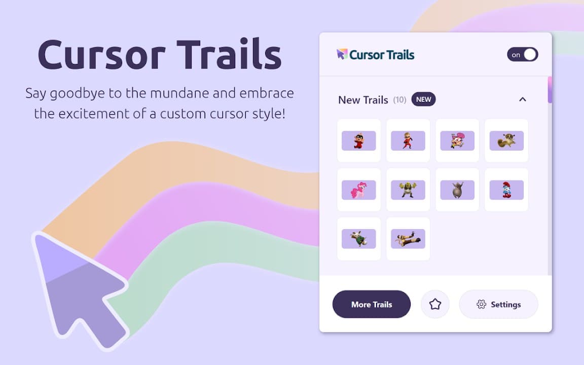 Cursor Trails - Stars screenshot 4