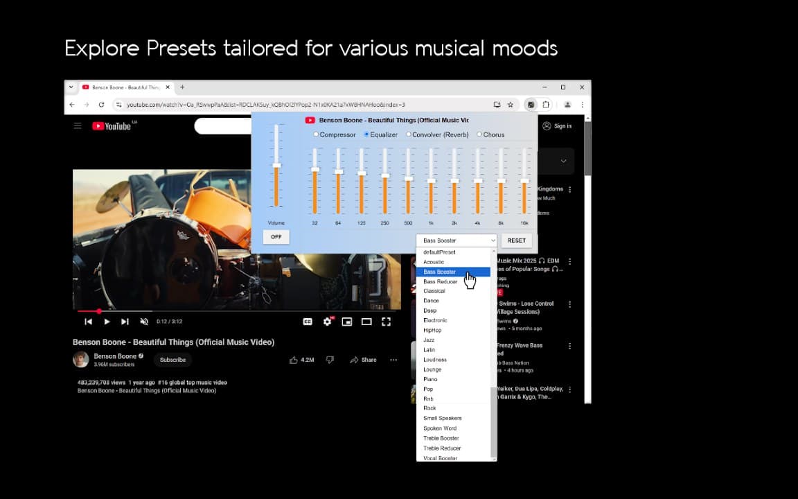 Equalizer with Volume Boost screenshot 4