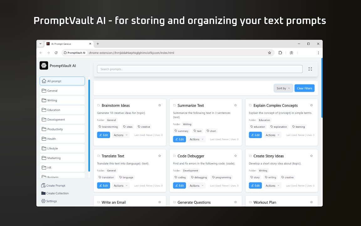 PromptVault AI screenshot 3