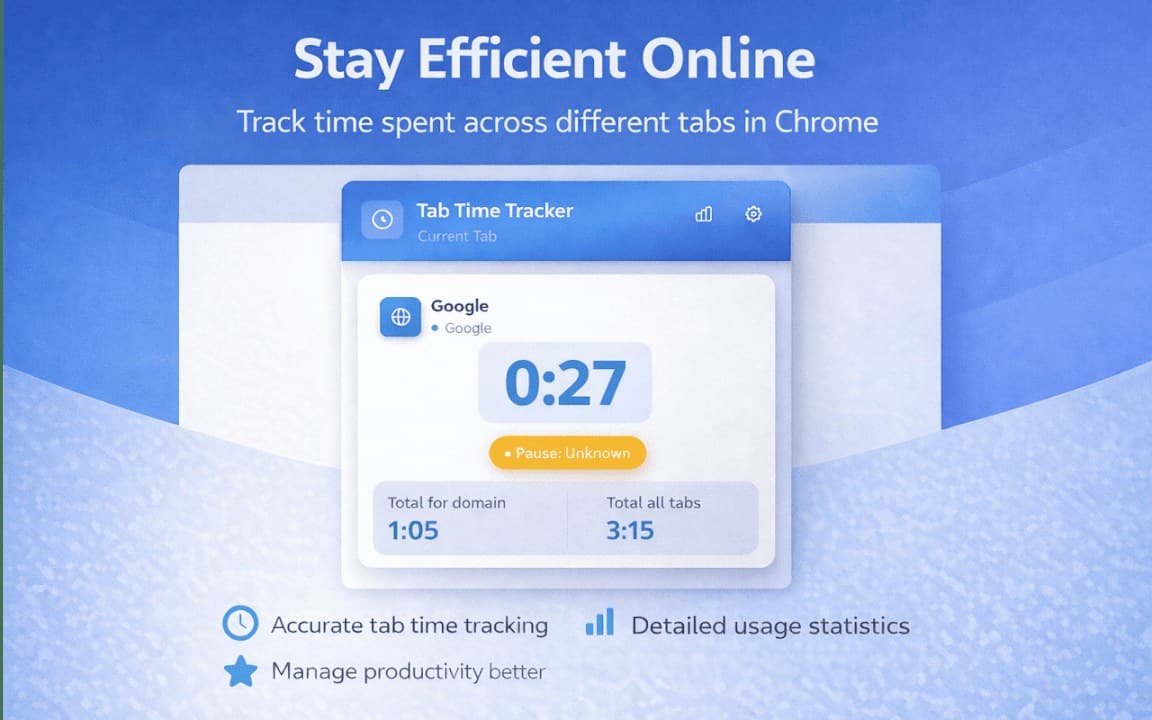 Tab Time Tracker screenshot 2