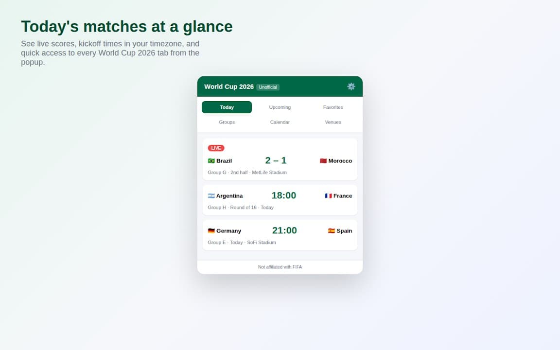 World Cup 2026 Companion screenshot 3