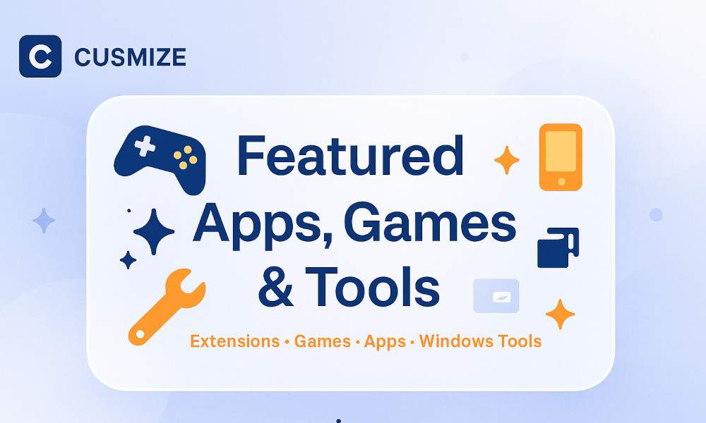 Windows Customization Guide | Cusmize