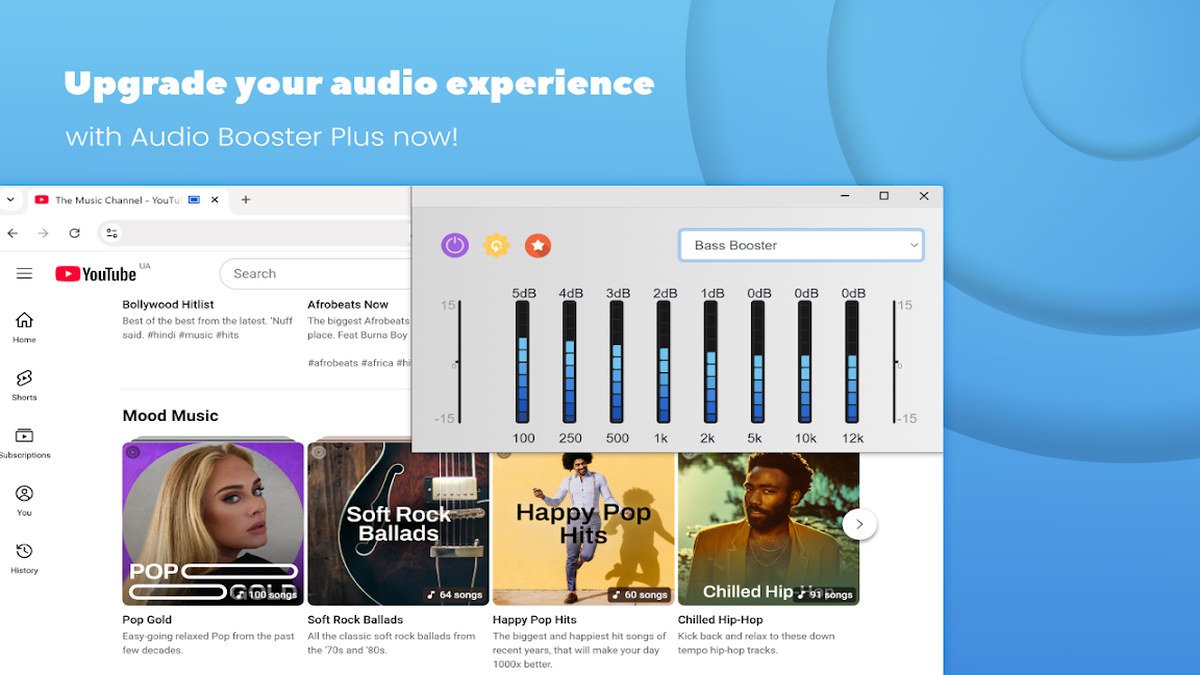 Boost browser tab audio with extra clarity